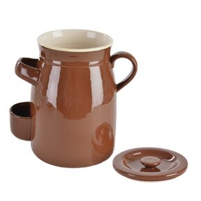 Nakládací hrnec s kleštěmi zelák 2,5 l