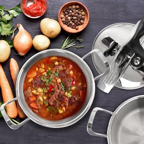 Tlakový hrnec PROFI duo 5 l+3,5 l