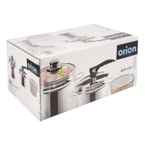 Tlakový hrnec PROFI duo 5 l+3,5 l