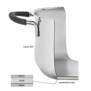 Kastrol DALIE s poklicí 3,3 l