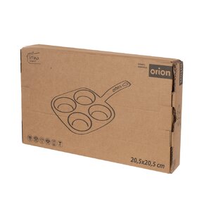 Pánev LITINA SMALT volská oka/lívance 20,5x20,5 cm