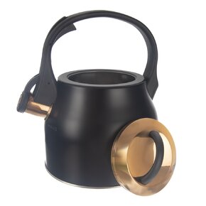 Čajník s píšťalou Rose gold 3 l