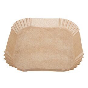 Forma na pečení do horkovzdušné fritézy 19,5x19,5/24,5x24,5 cm 100 ks