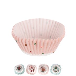 Cukrářský košíček vánoční pr. 5 cm 100 ks 