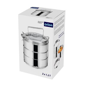 Jídlonosič 3x1,3 l s víčky