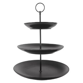 Servírovací stojan BLACK 3 patra