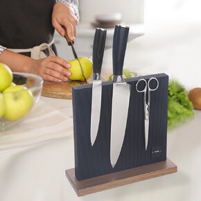 Stojan na nože oboustranný BLACK			