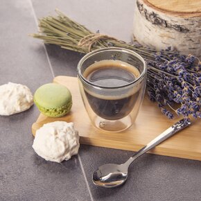 Dvoustěnná sklenice DOUBLE espresso 0,11 l 2 ks