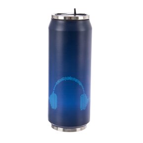 Termoska plechovka 0,5 l sluchátka