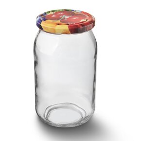 Zavařovací sklenice s víčkem 0,9 l