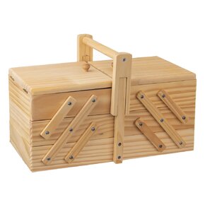 Kazeta na šití rozkládací 30x18x19 cm