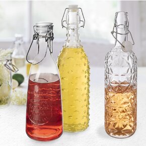 Láhev s klip uzávěrem Ela 0,75 l