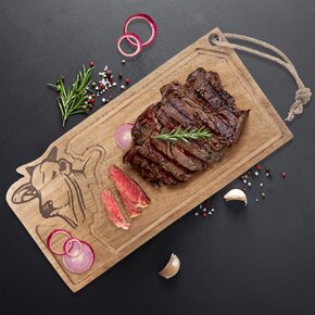 Krájecí prkénko MANGO kráva 45x22 cm