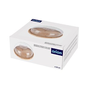 Servírovací prkénko s poklopem pr. 26 cm, v. 9 cm