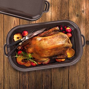 Pekáč Belis s poklopem 42,5x25x7,5 cm