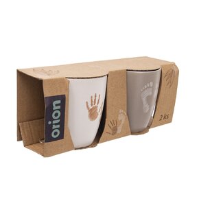 Hrnek ruce&nohy 0,14 l 2 ks 