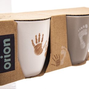 Hrnek ruce&nohy 0,14 l 2 ks 