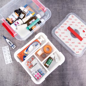 Box na léky Medico dělený