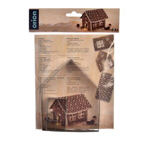 Vykrajovačka chaloupka sada 6 ks