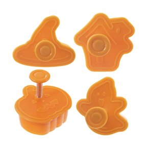 Vykrajovačka s pístem Halloween 4 ks