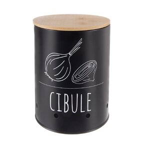 Dóza pr. 13 cm Cibule BLACK 