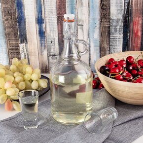 Demižon s klip uzávěrem 1 l