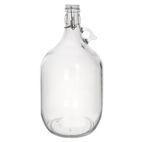 Demižon s klip uzávěrem 5 l