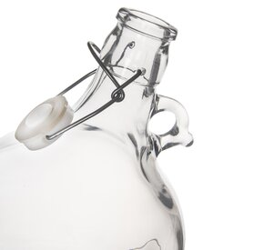 Demižon s klip uzávěrem 5 l