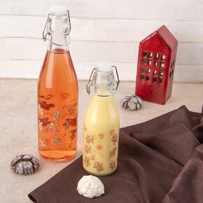 Láhev s klip uzávěrem PERNÍČEK 0,29 l 