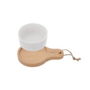 Servírovací miska s táckem WHITELINE