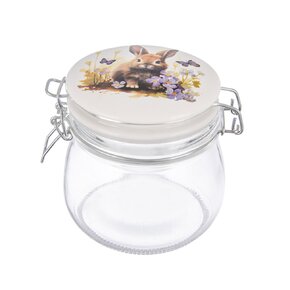 Dóza s klipovým uzávěrem JARO zajíc 0,5 l