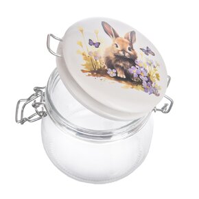 Dóza s klipovým uzávěrem JARO zajíc 0,5 l