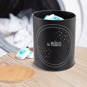 Dóza Na prádlo BLACK 3,3 l