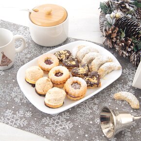 Servírovací talíř LUNA 22x16 cm