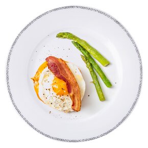 Jídelní sada čtverečky 18 dílů 