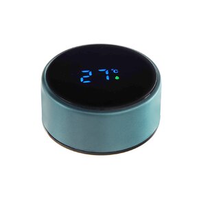 Termoska s teploměrem 0,45 l modrá