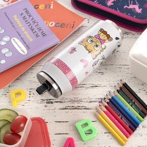 Termoska plechovka KOCOUŘI 0,4 l