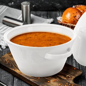 Polévková mísa MONA s poklicí pr. 25,5 cm