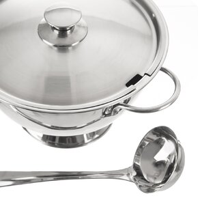 Polévková mísa s poklicí pr. 26 cm