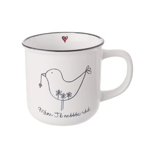 Hrnek Bird Mám tě rád/a 0,37 l