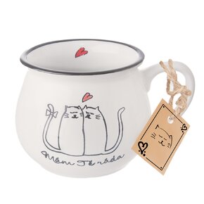 Hrnek kočky Mám tě ráda 0,32 l 
