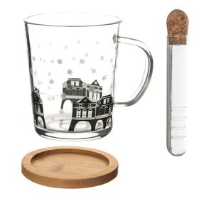 Hrnek s infuzérem DOMKY 0,42 l