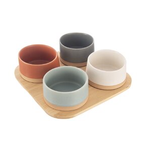 Servírovací misky s tácem