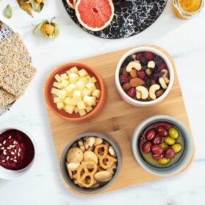 Servírovací misky s tácem