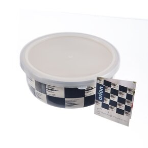 Miska ŠACHOVNICE Lem s víkem pr. 17 cm