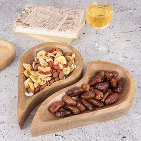 Servírovací miska dělená MANGO srdce