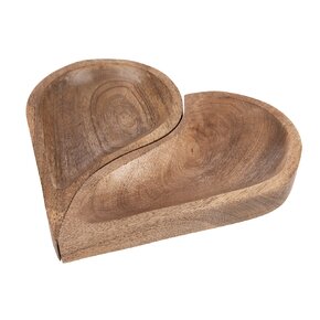 Servírovací miska dělená MANGO srdce