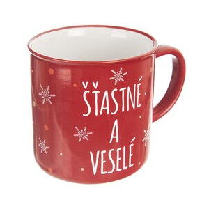 Hrnek VLOČKA Šťastné a veselé 0,51 l