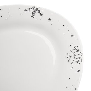 Servírovací talíř VLOČKA 35x23,7 cm