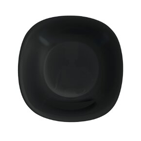 Hluboký talíř LUNA black 21,5x21,5 cm